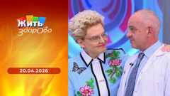 Донорство; полезное мороженое; боль в шее; нашествие комаров. Жить здорово! Выпуск от 20.04.2026
