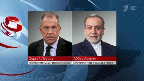 Обстановку на Ближнем Востоке по телефону обсудили министры иностранных дел России и Ирана