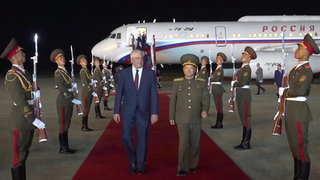 Делегация МВД России во главе с Владимиром Колокольцевым прибыла в Пхеньян