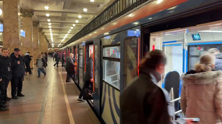 В Москве восстановили работу Сокольнической линии метро: кадры