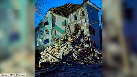 В Сызрани в результате атаки дрона ВСУ обрушился целый подъезд жилого дома