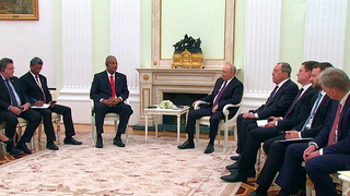 Владимир Путин провел встречу с президентом Сейшельских Островов