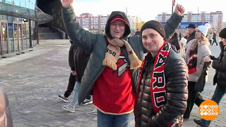 Хоккей. Кубок Гагарина: ждем полуфиналы! Доброе утро. Фрагмент 