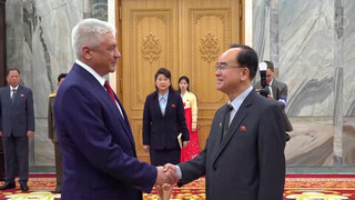 Глава МВД Владимир Колокольцев обсуждает в Пхеньяне стратегическое партнерство с КНДР