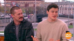 Олег Гаас и Артем Быстров — о фильме «Семь верст до рассвета». Доброе утро. Фрагмент 