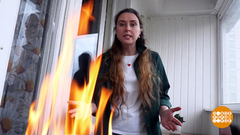 Если на балконе что-то загорелось... Доброе утро. Фрагмент