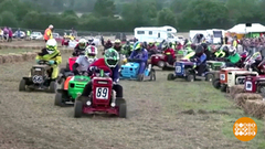 Гонки на газонокосилках: это тоже спорт? Доброе утро. Фрагмент 