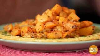 Овсяноблин с репой от Марии Суровой. Доброе утро. Суббота. Фрагмент 