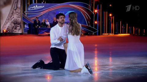 Александра Степанова — Иван Букин. 85 лет великому тренеру Мишину. Праздник на льду