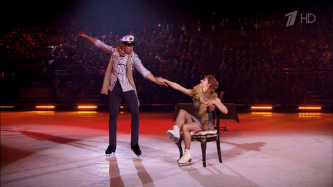 Анастасия Мишина — Александр Галлямов. 85 лет великому тренеру Мишину. Праздник на льду