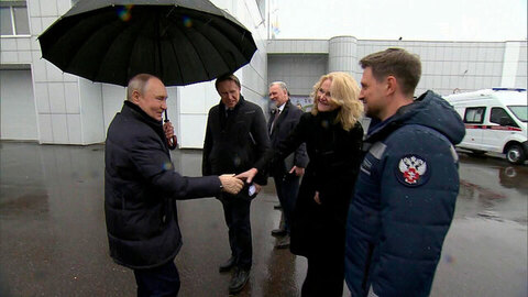 В День работника скорой помощи президент посетил Федеральный центр медицины катастроф