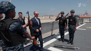 Председатель Морской коллегии РФ Николай Патрушев провел переговоры с командующим ВМС Египта