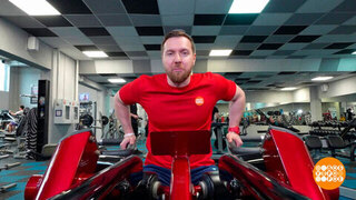 Фитнес-разминка: прокачиваем выносливость. Доброе утро. Фрагмент 