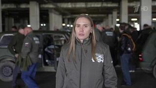 Сестры-волонтеры Катя и Валя Корниенко из Донецка отправили пятую по счету колонну