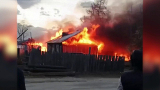В одном из сел Томской области сгорела целая улица