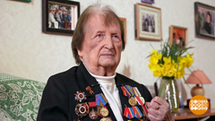 Нина Петровна Демешева — о войне и военных песнях. Доброе утро. Фрагмент 
