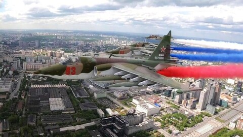 Москва. Красная площадь. Парад, посвященный Дню Победы. Анонс