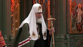 Патриарх Кирилл совершил божественную литургию в главном Храме Вооруженных сил