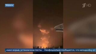 Появились кадры последствий взрыва на испытательном полигоне оборонной компании в Израиле