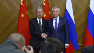 Вячеслав Володин и Чжао Лэцзи обсудили межпарламентское сотрудничество России и Китая