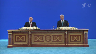 По итогам государственного визита Владимира Путина в Казахстан подписаны важные соглашения