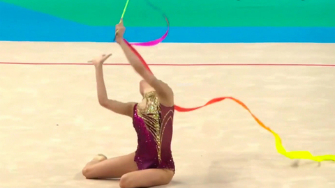 Яна Заикина завоевала золото на чемпионате Европы по художественной гимнастике среди юниоров