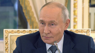 Владимир Путин ответил на вопросы глав международных агентств о конфликте на Украине