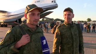 185 российских военных возвращаются на Родину с подконтрольной Киеву территории