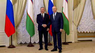 В Петербурге состоялась встреча Владимира Путина с президентом Узбекистана Шавкатом Мирзиеевым