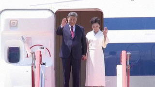 Председатель КНР Си Цзиньпин прибыл с государственным визитом в КНДР