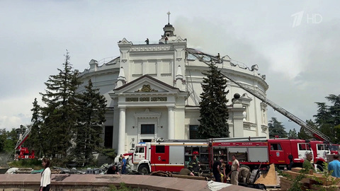 На выставке в Севастополе представлены оригинальные фрагменты кисти Рубо и обгоревшие части уничтоженной панорамы