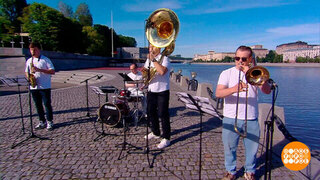 New Life Brass — ко Всемирному дню детского футбола. Доброе утро. Фрагмент 