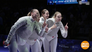 Чемпионат Европы по фехтованию: наши — молодцы! Доброе утро. Фрагмент 