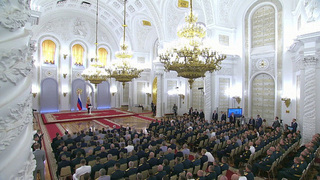 Владимир Путин сегодня встретился с выпускниками вузов Минобороны и других силовых ведомств