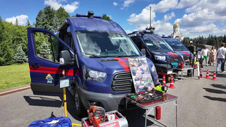 В Москве на Поклонной горе открылась выставка к 15-летию Следственного комитета