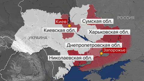 ВС РФ нанесли серию мощных ударов по ТЭЦ, заправкам, нефтебазе и предприятиям ВПК Украины
