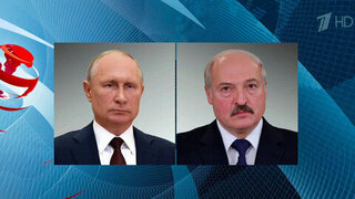 Владимир Путин поздравил Александра Лукашенко с Днем независимости Белоруссии