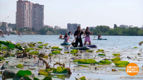 Мы на лодочке катались! А мы – на сапе... Доброе утро. Фрагмент 