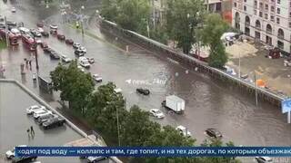 Более 50 сел отрезаны от мира: кадры последствий ливней в Дагестане