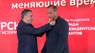 Журналистам Первого канала, которые работали в курском приграничье, вручили награды