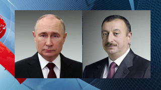 Владимир Путин поговорил по телефону с президентом Азербайджана Ильхамом Алиевым