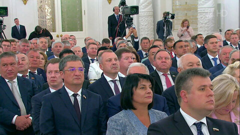 Заявления Владимира Путина на встрече с депутатами Государственной думы VIII созыва