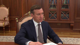 Президент заслушал доклад Павла Маринычева о работе алмазодобывающей компании «Алроса»