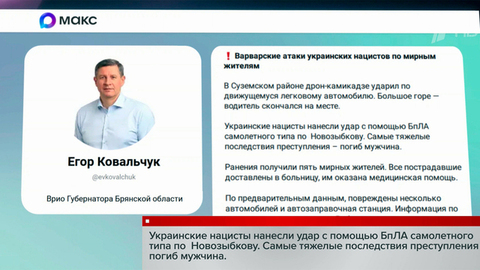Новые террористические удары киевского режима по мирным жителям приграничья