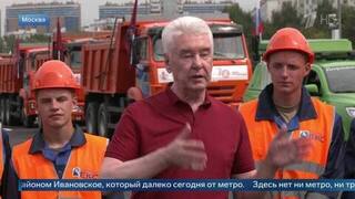 Собянин рассказал, что под новой эстакадой в Москве появятся трамвайные пути