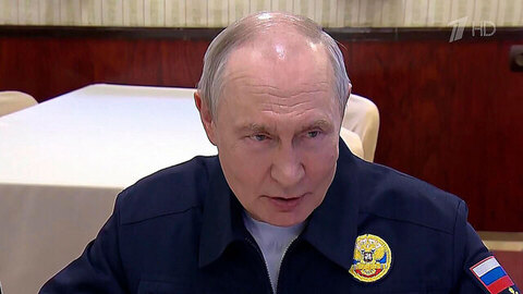Владимир Путин посетил остров Итуруп и встретился с губернатором Сахалинской области