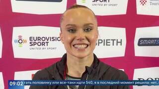 Гимнастка Мельникова рассказала, что было для нее самым трудным на чемпионате Европы
