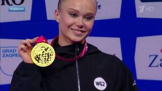 «Было трудно» — Мельникова о победе на чемпионате Европы в опорном прыжке
