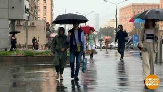 Идет холодный фронт – пора готовить зонт? Доброе утро. Фрагмент 