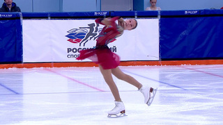 Арина Ореховская. Короткая программа. Контрольные прокаты сборной России по фигурному катанию среди юниоров 2026